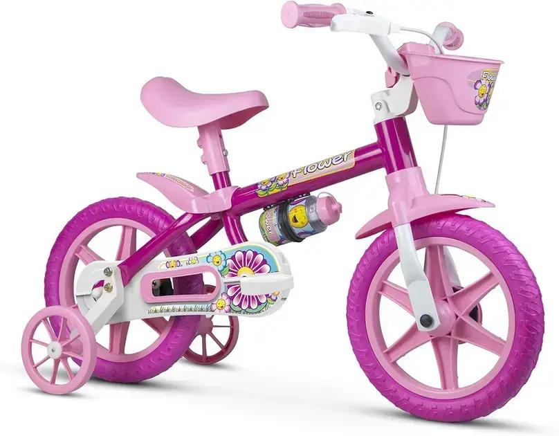 Bicicleta Aro 12 PP Flower