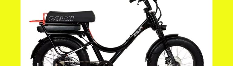Bicicleta Caloi Mobylette Elétrica