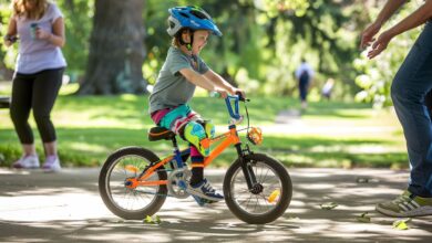 como andar de bicicleta