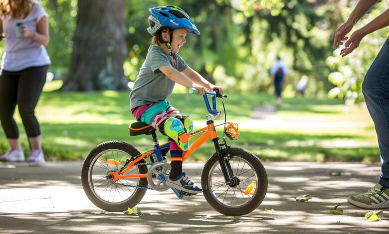 como andar de bicicleta