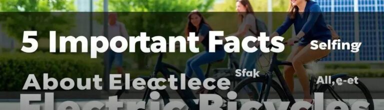 5 Fatos Importantes sobre Bicicleta Motorizada