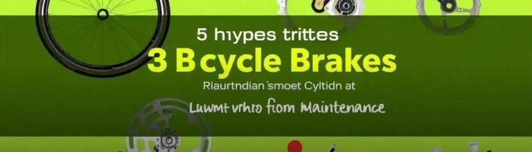 5 Tipos de Freios de Bicicleta e Como Manter