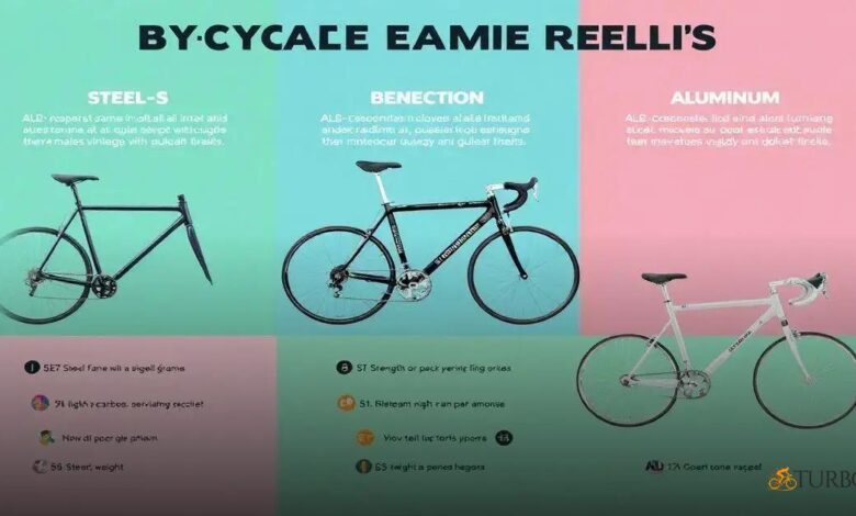 Aço, Carbono ou Alumínio: Qual é o Melhor Material para Bicicletas?