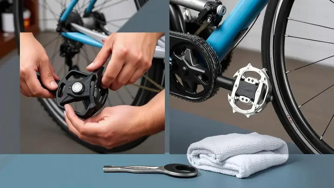 Passo a passo: como remover e instalar pedais