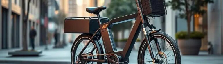 Nova bicicleta elétrica de carga tem design inovador e mais segurança