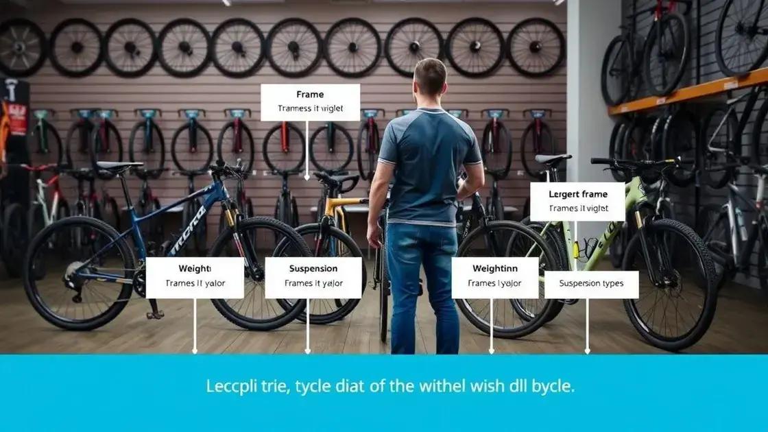 Dicas para escolher sua bicicleta ideal