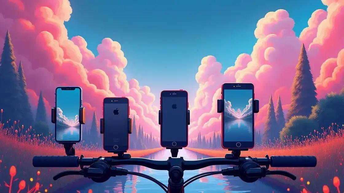 Compatibilidade com tamanhos de tela e modelos de smartphones Compatibilidade com tamanhos de tela e modelos de smartphones