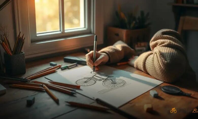 Como Desenhar uma Bicicleta: Tutorial Fácil para Crianças e Adultos
