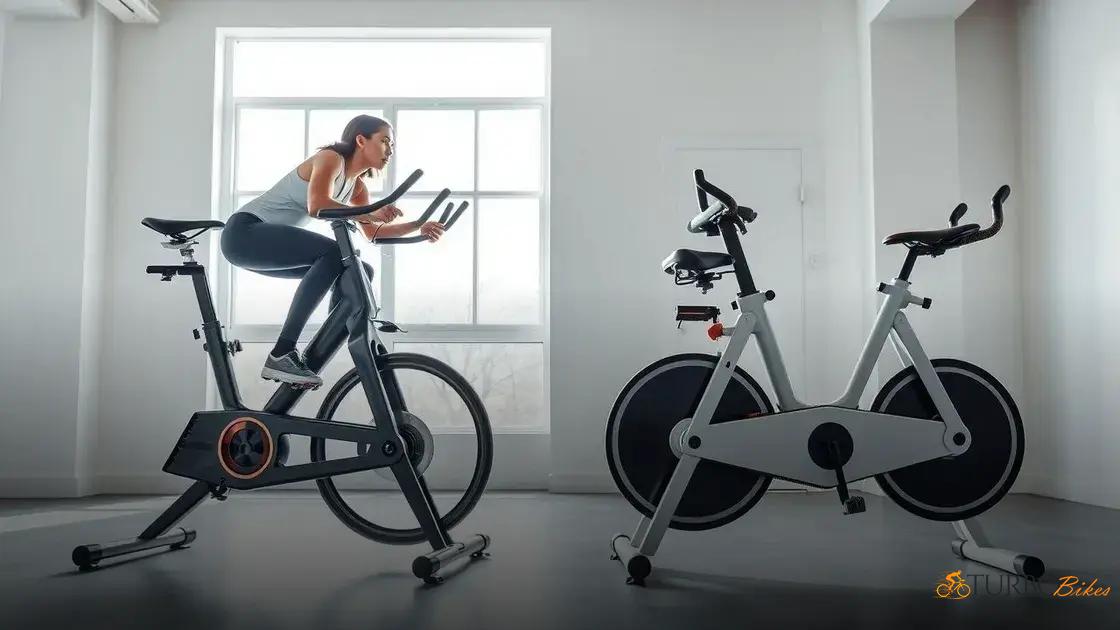  Diferenças entre bike spinning e ergométrica tradicional