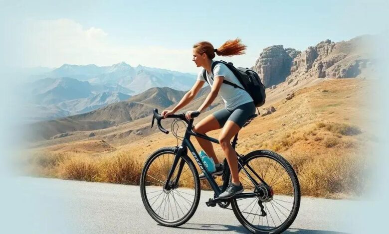 Mulher da Pensilvânia percorre mais de 10.000 milhas de bicicleta em um ano