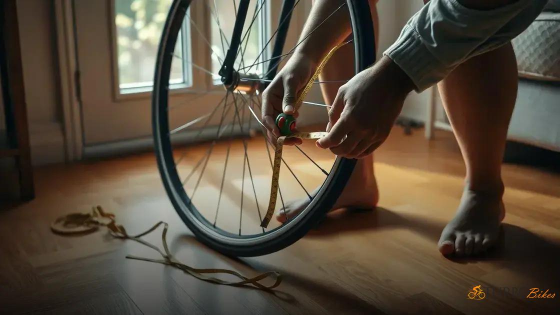 Passo a passo para medir o aro sem equipamentos especializados