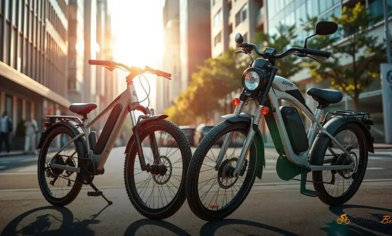 Diferenças entre bicicleta elétrica e motorizada
