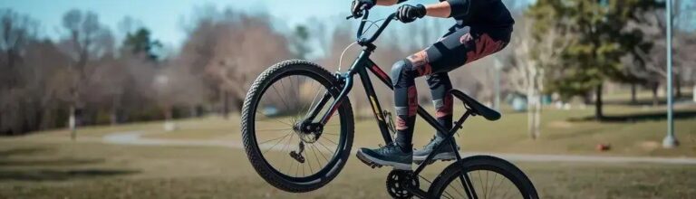 Técnicas para empinar bike com segurança