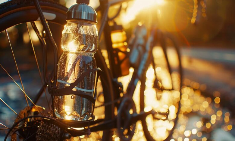 Garrafa térmica para ciclismo