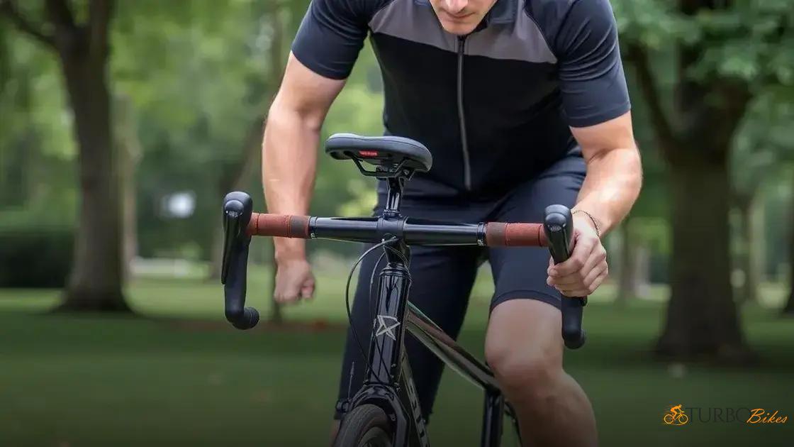  A importância da postura correta e do ajuste da bicicleta ao corpo