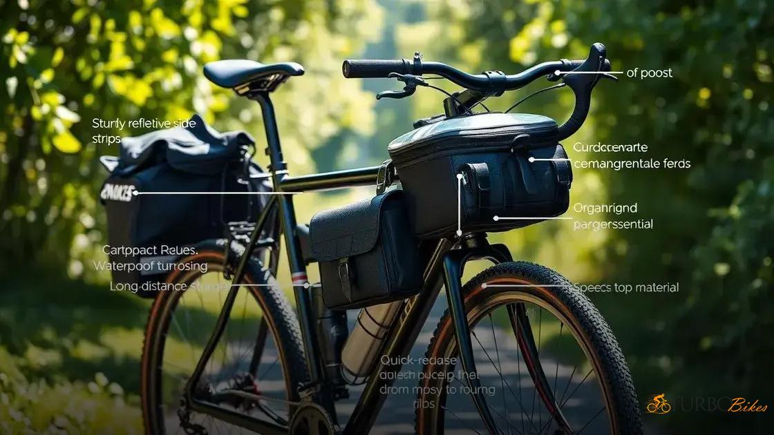  Alforjes laterais, de selim e de guidão: qual escolher para sua necessidade