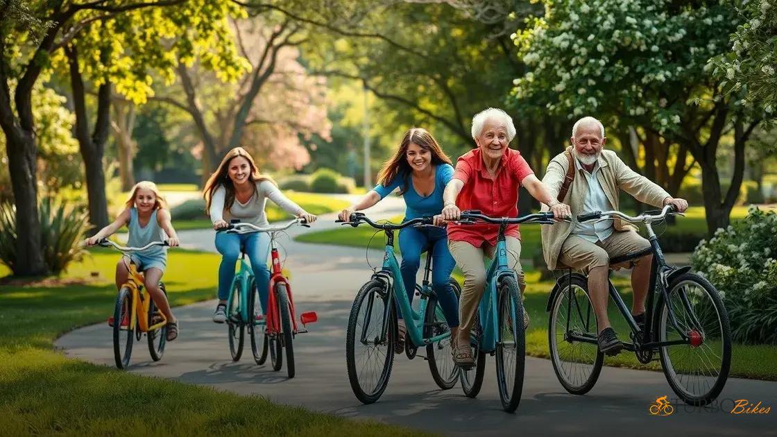  Bicicletas para crianças, adolescentes e idosos: segurança e adaptação