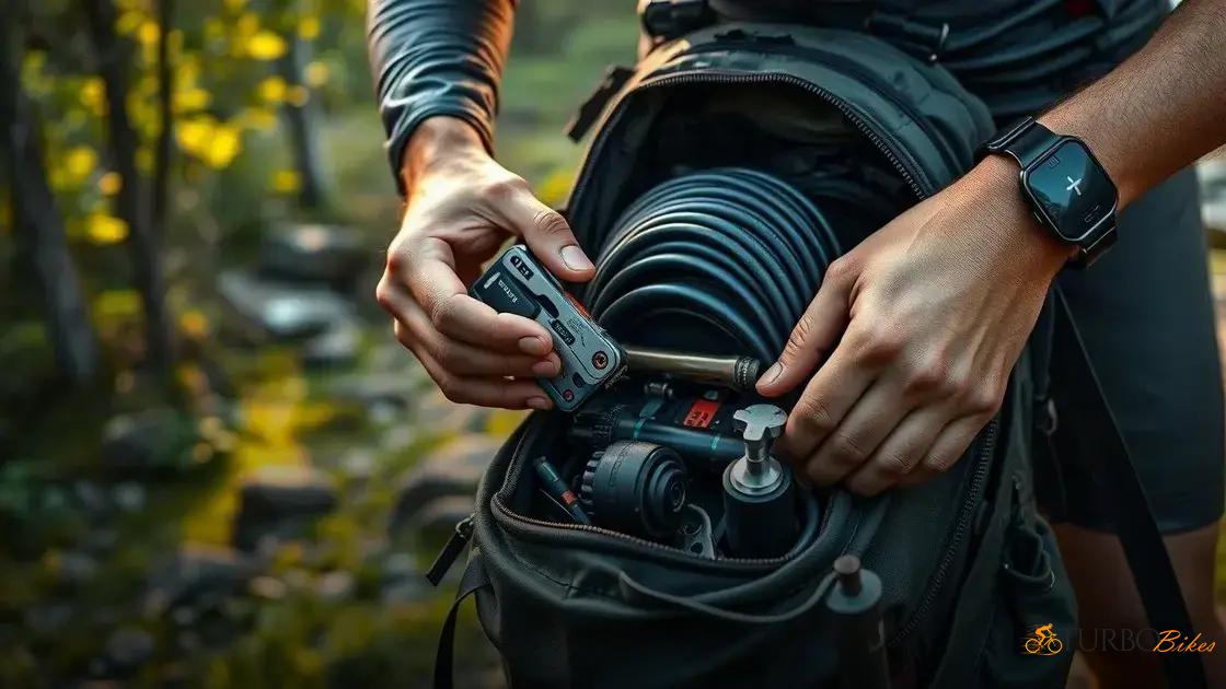  Checklist de ferramentas e peças reservas para levar na mochila