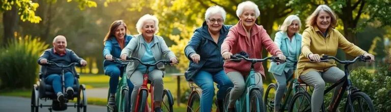 Ciclismo para Idosos e Pessoas com Mobilidade Reduzida: Como Iniciar com Segurança e Bem-Estar