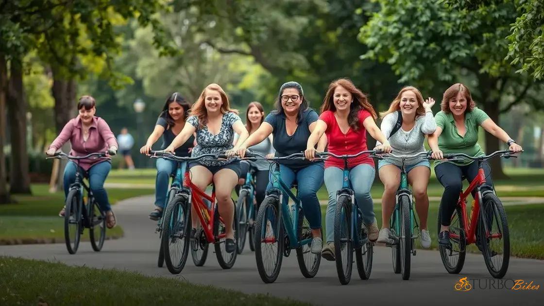  Como o ciclismo pode ser acessível para pessoas com sobrepeso ou obesidade