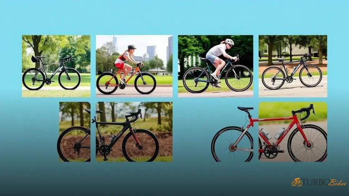  Comparativo por tipo de uso: lazer, deslocamento, trilhas e competição