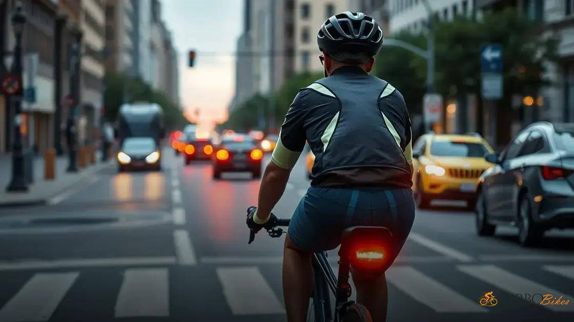 Dicas para aumentar a segurança no ciclismo urbano