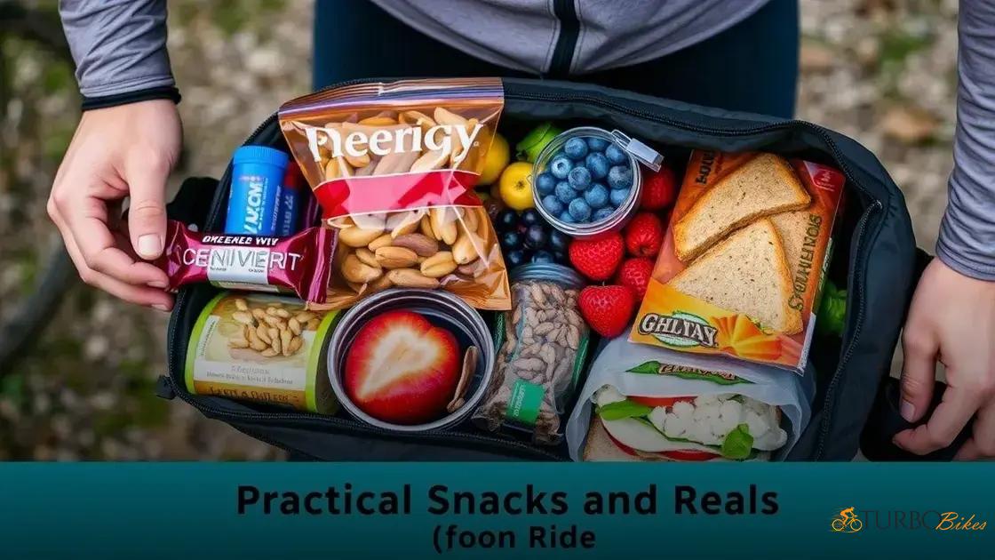  Dicas práticas de refeições e lanches para levar nos pedais