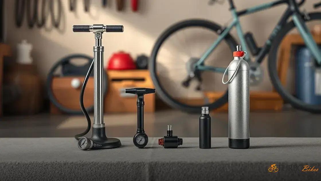  Diferença entre bomba de piso, portátil, mini bomba e CO₂