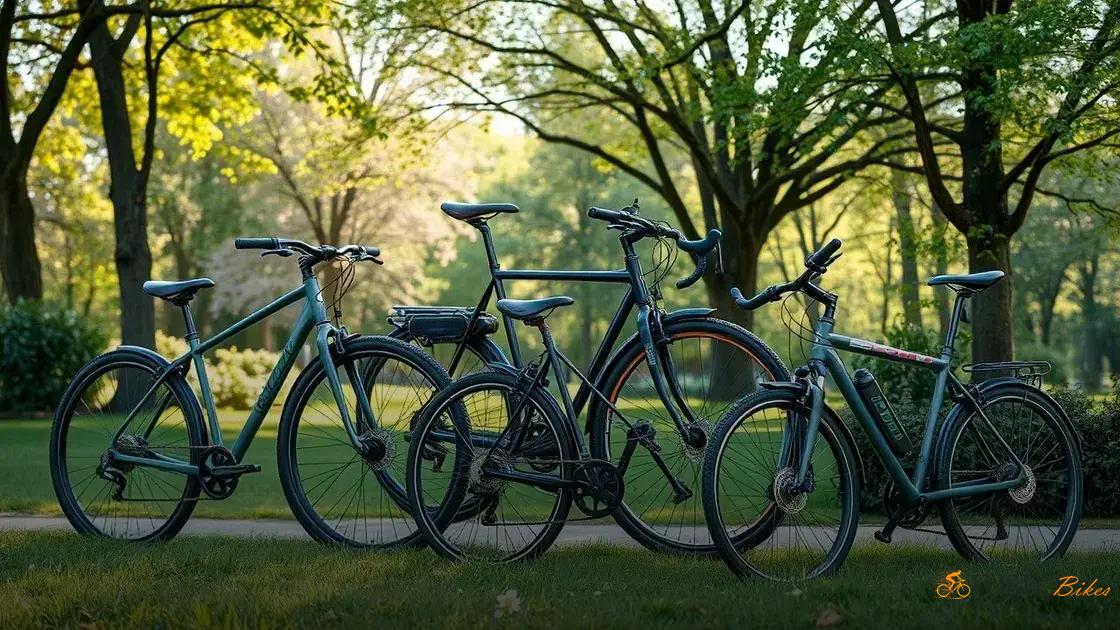  Diferenças entre bicicletas urbanas, MTB, speed, dobráveis e elétricas