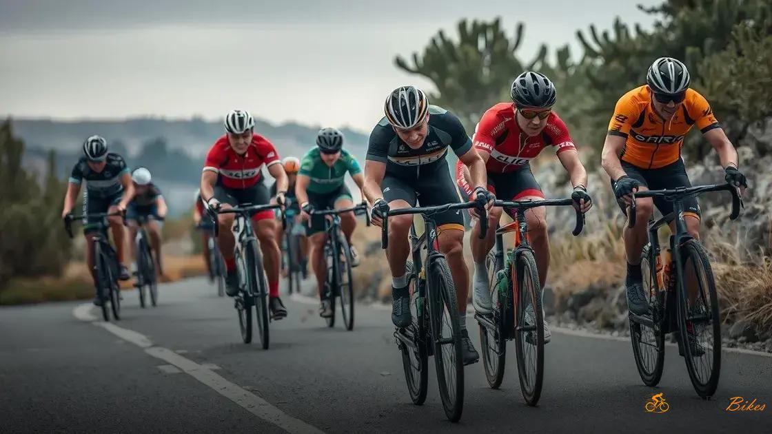  Dificuldades enfrentadas na estrada e como cada ciclista aprendeu com elas