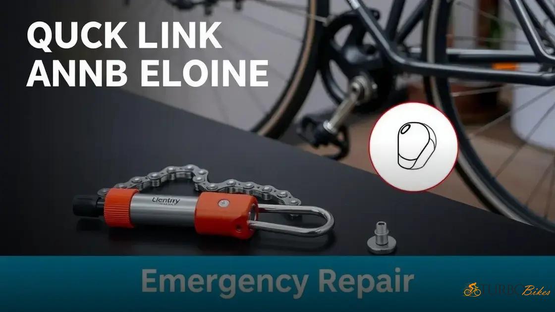  Elo rápido e ferramentas para corrente: como fazer reparos de emergência