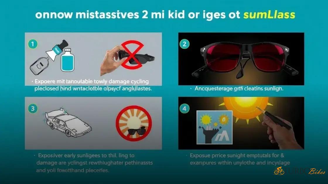 Erros comuns que podem danificar seus óculos de ciclismo