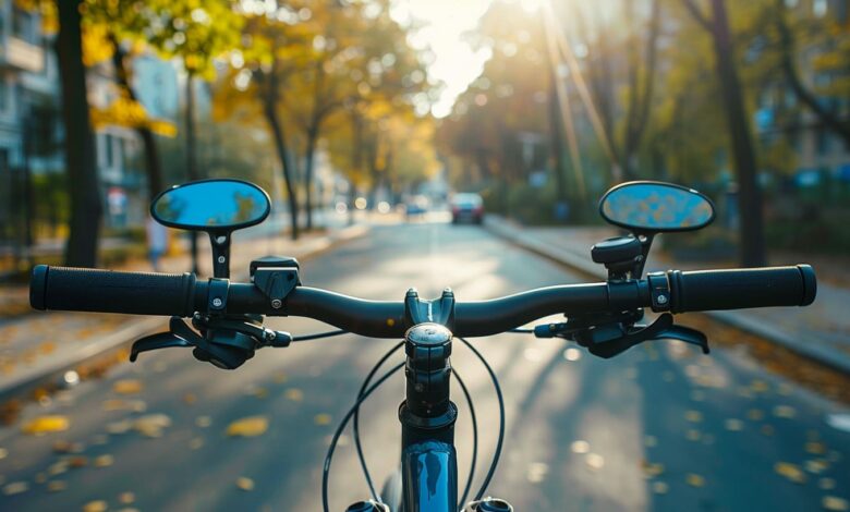 espelhos de bicicletas