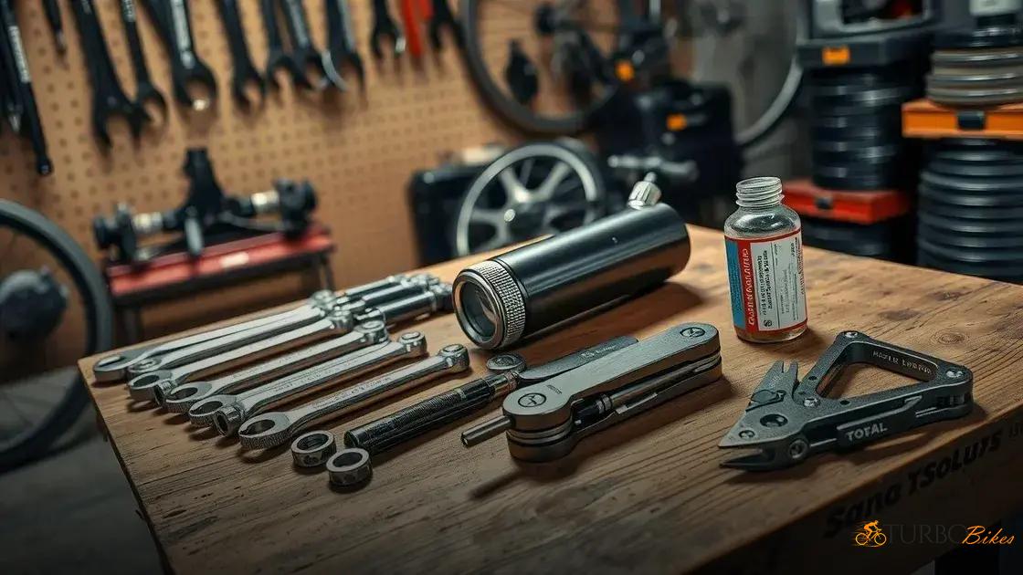  Ferramentas básicas que todo ciclista deve ter: chaves Allen, bomba, lubrificante e mais