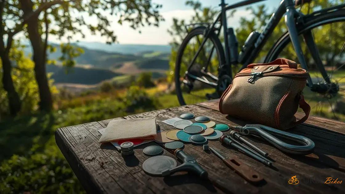  Kit de remendo e espátulas para troca de câmara