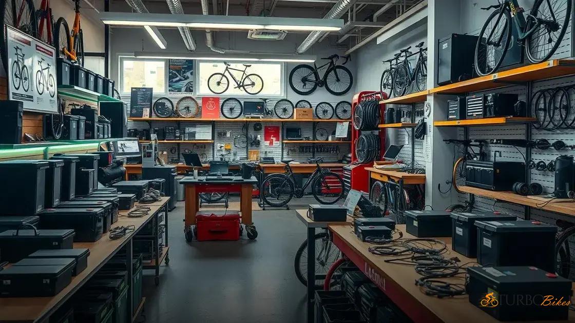  Onde comprar peças, baterias e componentes confiáveis para sua bike elétrica