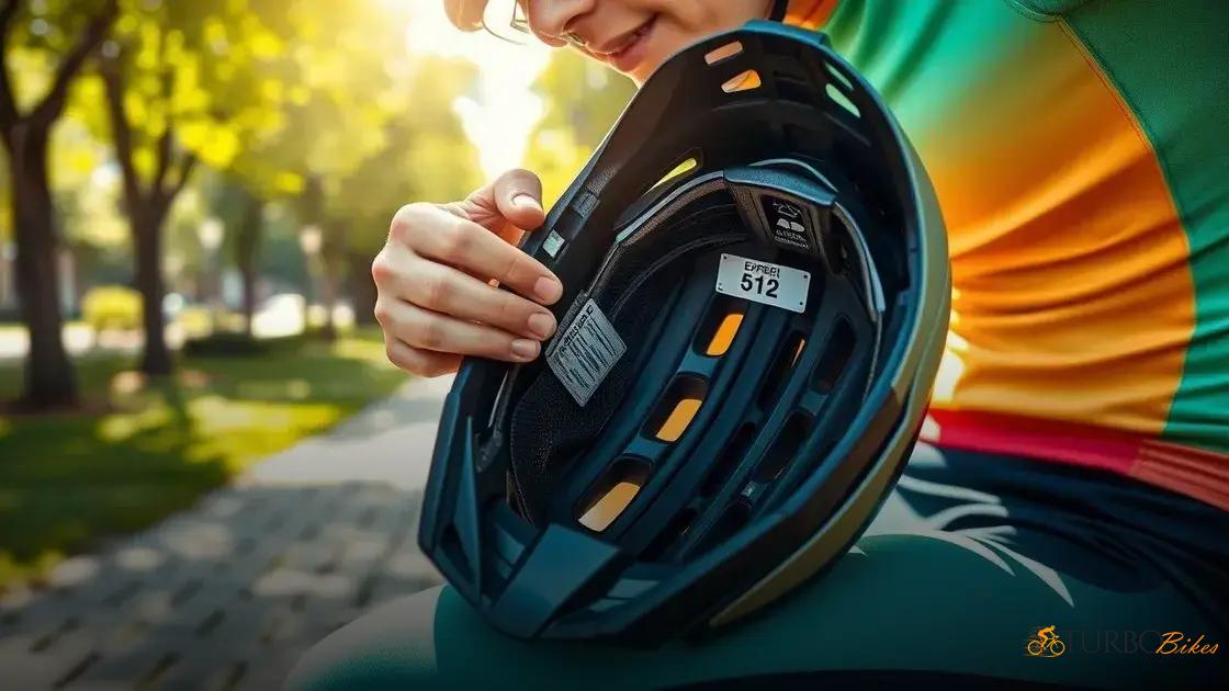  Qual a validade de um capacete de ciclismo e quando trocar