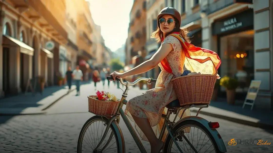  Roupas e acessórios que combinam com o estilo retrô de pedalar