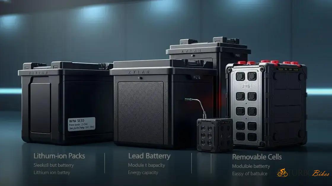  Tipos de bateria: lítio, chumbo e células removíveis — qual escolher