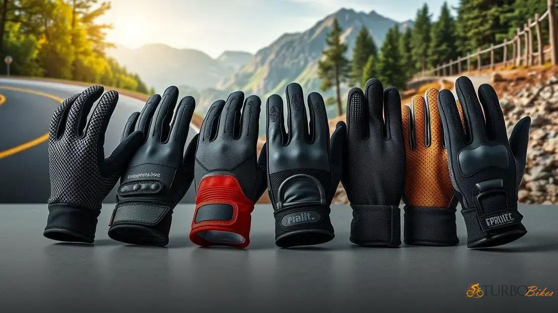  Tipos de luvas de ciclismo e suas diferenças principais