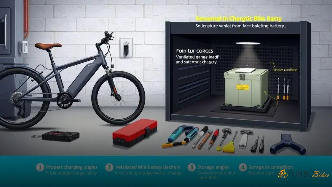  Dicas para armazenar bicicletas elétricas e cuidar da bateria