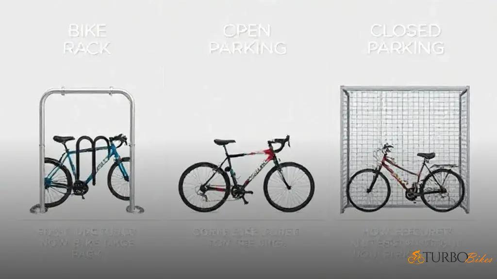  Diferença entre paraciclos, bicicletários abertos e fechados