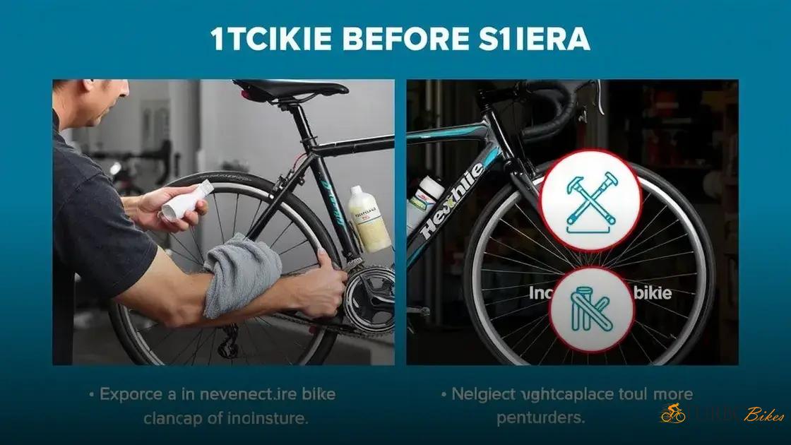  Erros comuns ao guardar a bicicleta e como evitá-los