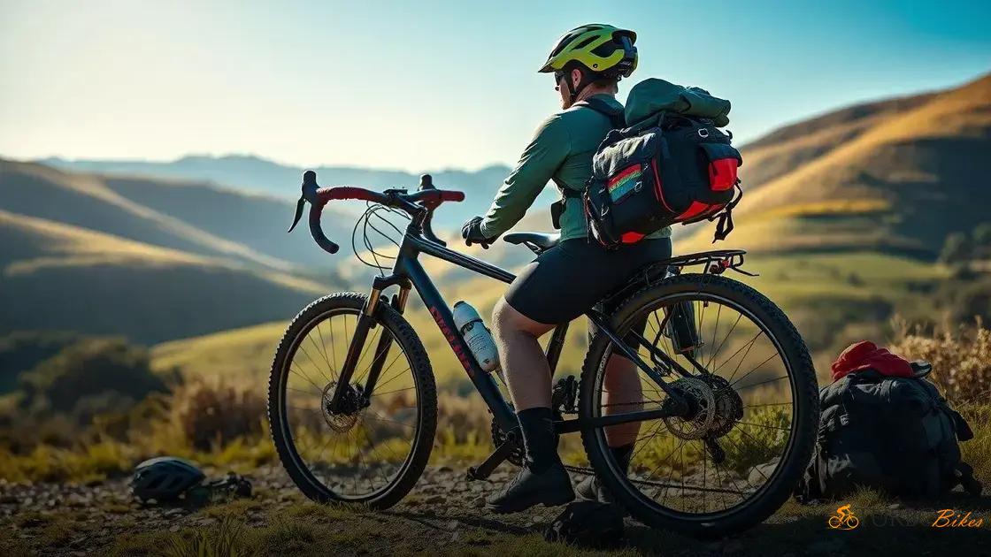  Erros comuns ao montar o kit de cicloturismo