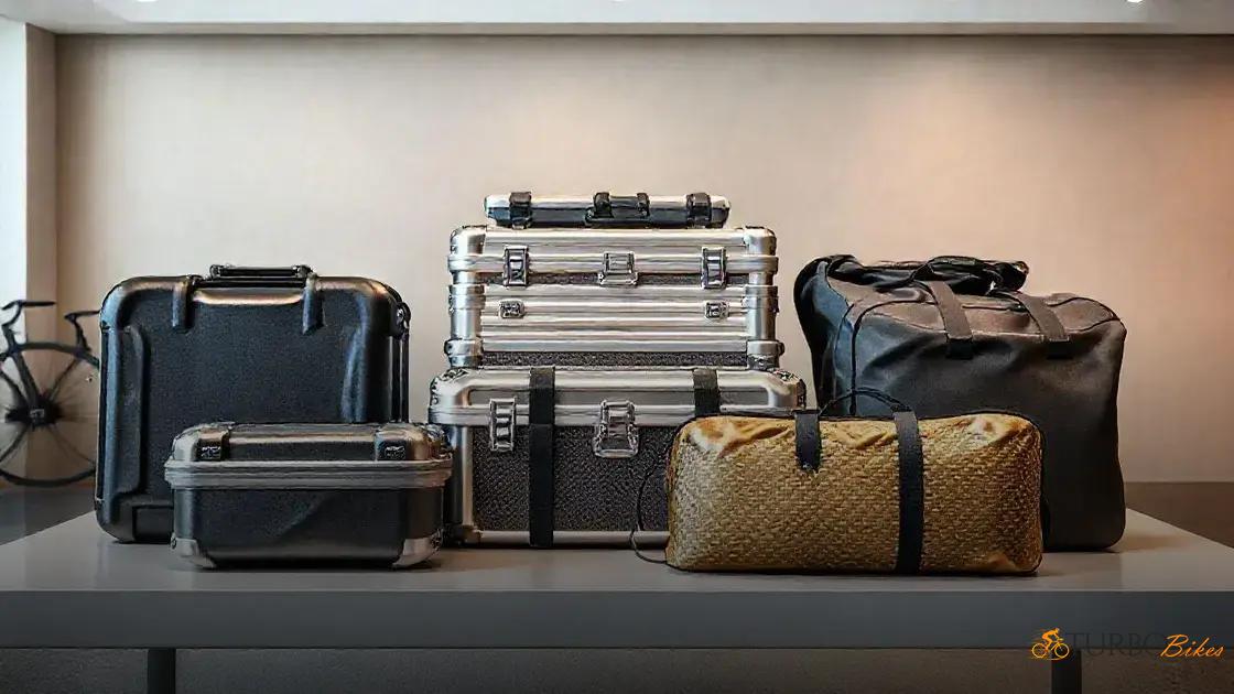  Materiais mais usados em estojos rígidos e flexíveis