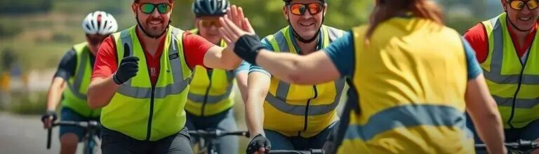 Segurança em Pedais Coletivos: Equipamentos e Sinais Essenciais