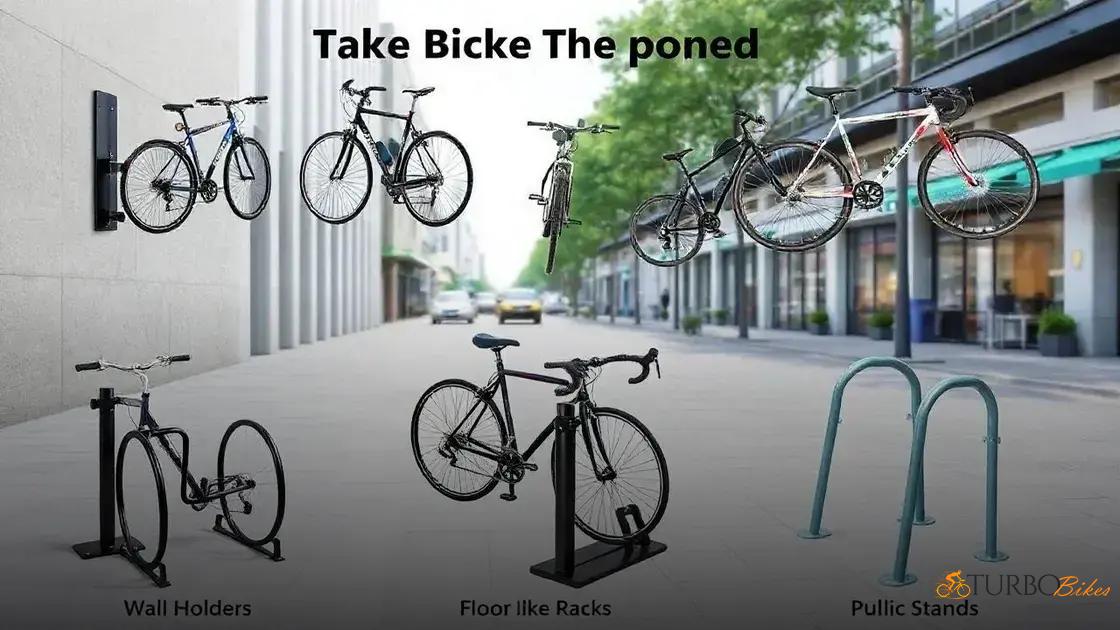  Tipos de suportes e bicicletários para manter a bike segura