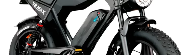 bicicleta elétrica V8 Max 1000W