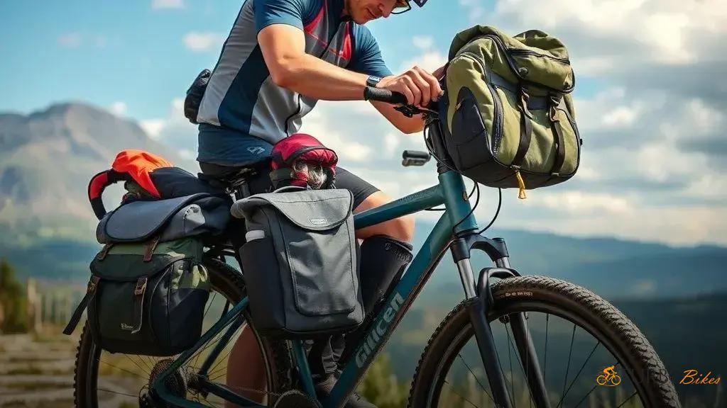  Como organizar o peso e a distribuição dos equipamentos na bike