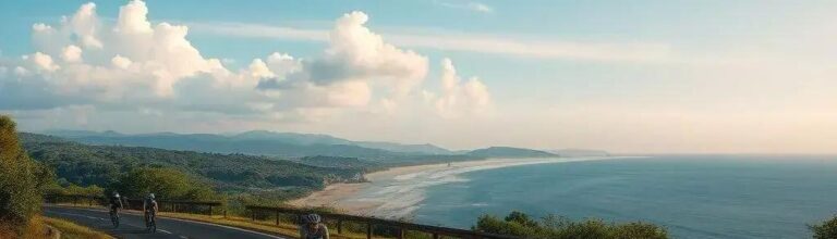 Pedalando pelo Litoral Norte de SP